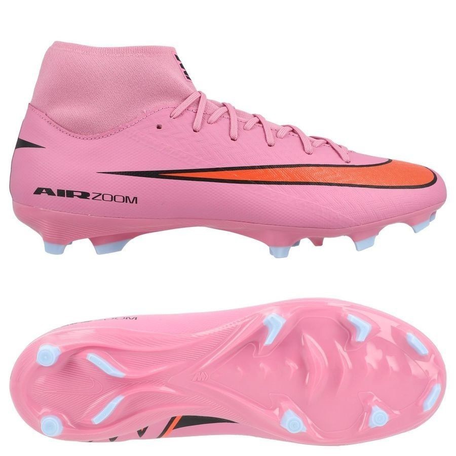 Nike Superfly 10 Academy FG/MG Magic Flamingo Black Size 8.5