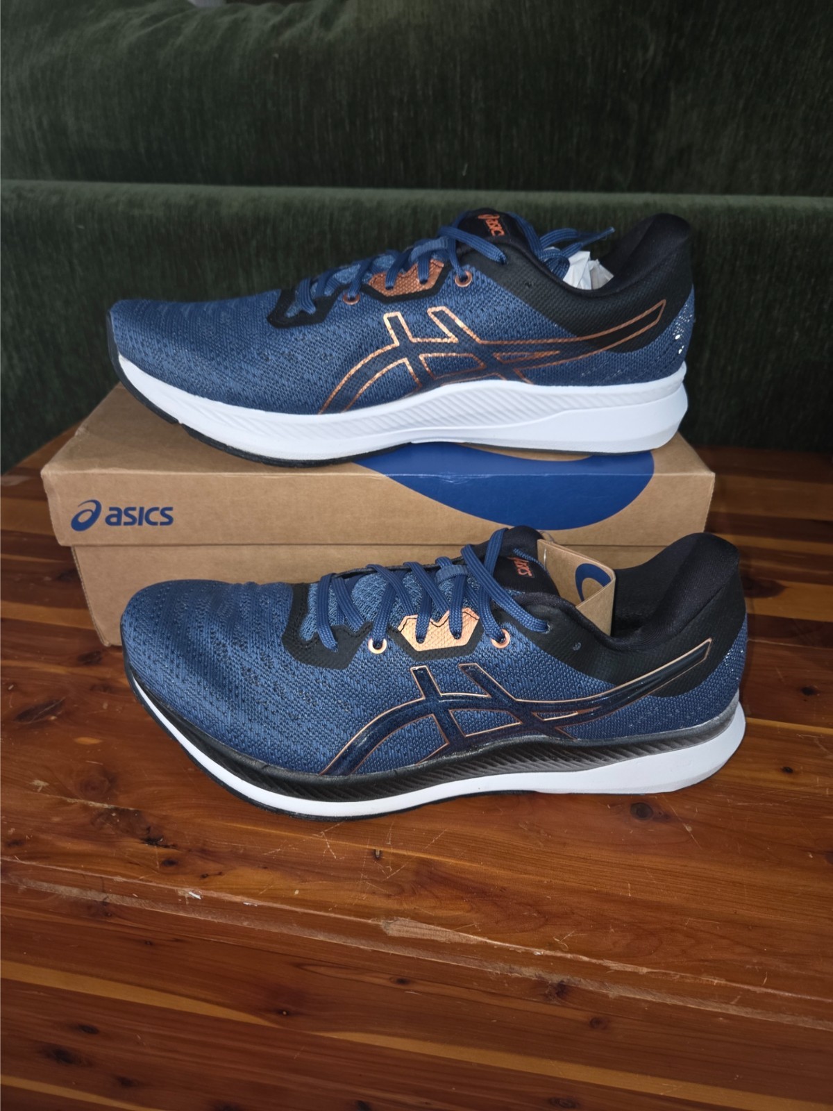 ASICS Ezeride 1011B788-400 Grand Shark Pure Bronze Mens 10 BNIB Rare Import