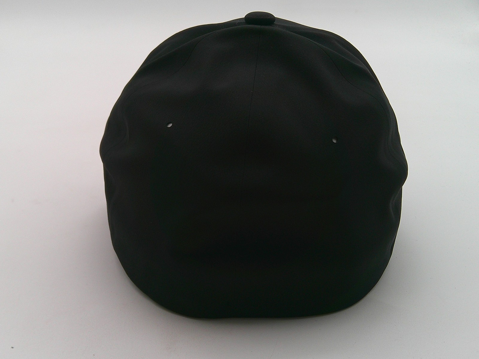 Flexfit Delta Hat Cap Fitted Mens Small Medium Black Performance Tech Athletic