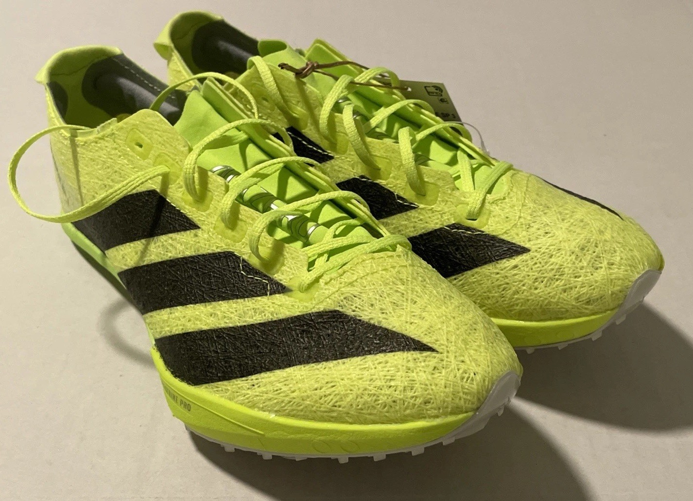 NWT adidas Prime SP3 Strung Men’s Size 6 Track Shoes + Spikes + Tool IH5800