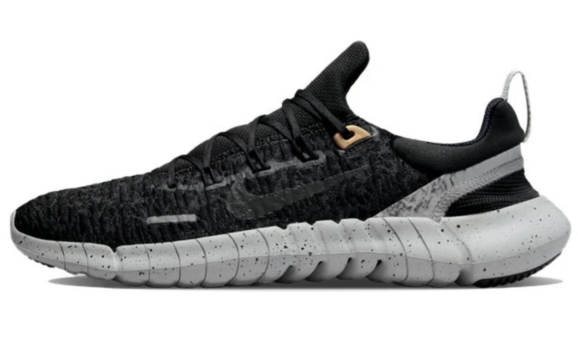 Nike Free Run 5.0 Next Nature Black Grey CZ1884-006 Men’s Running Shoes NEW