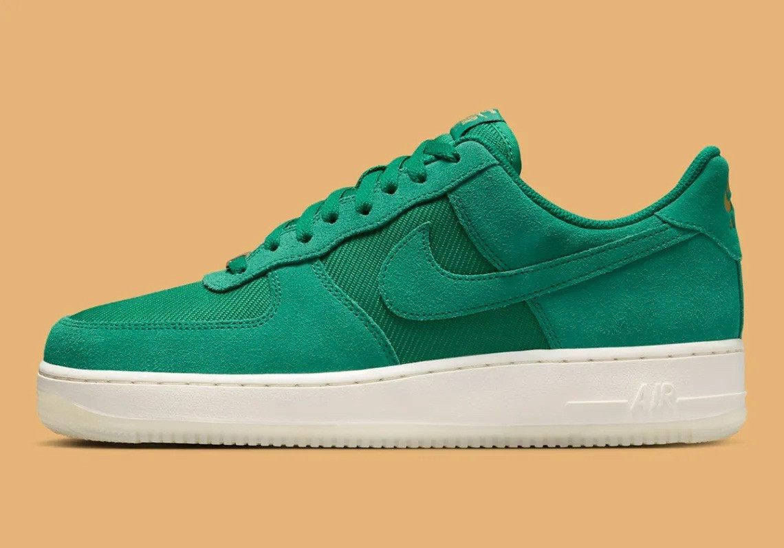 Nike Air Force 1 ’07 LV8 Malachite Green White Sneakers FZ5222 300 Men’s Sizes
