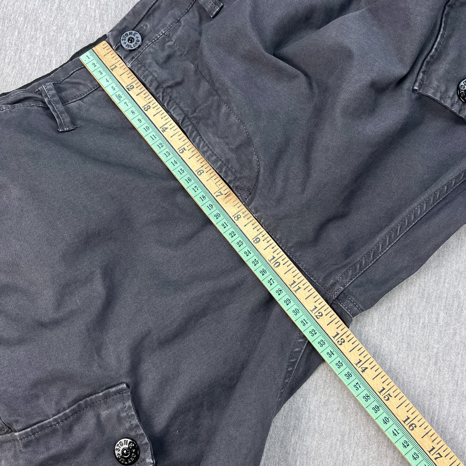 Stone Island Type SL Cargo Trouser Mens W34 *Fits 36×32 Gray Tapered Utility