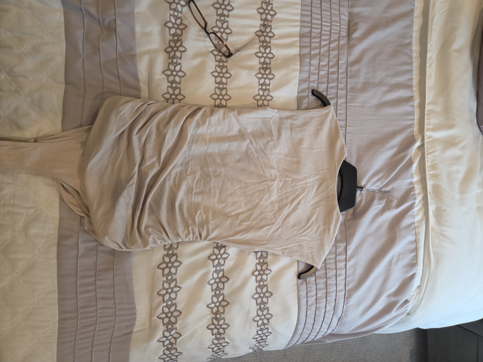 Womens Loft Sleeveless Beige Top Brand New Small Bodysuit