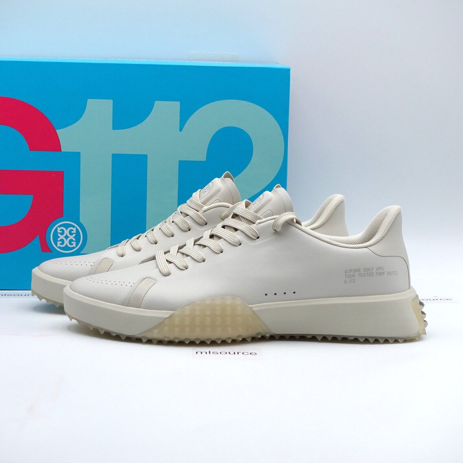 Size 11.5 Men’s G/FORE G.112 Golf Shoes G4MF23EF104-STN Tan