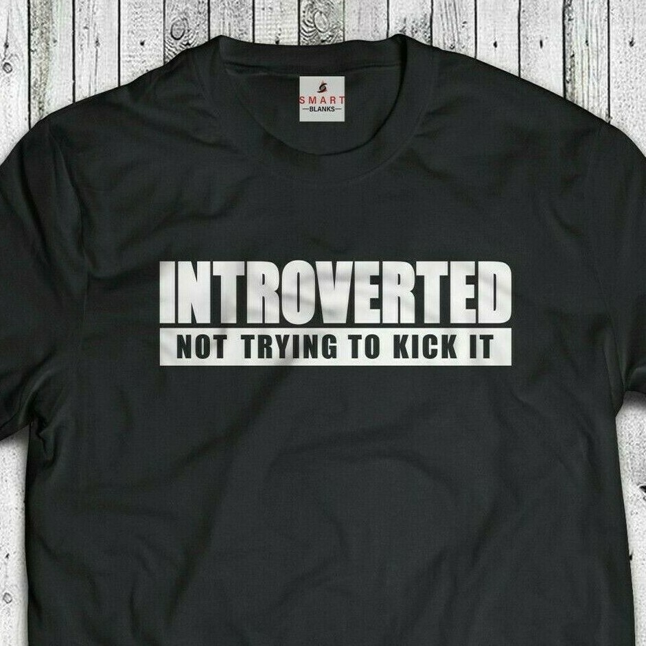 INTROVERTED Kevin Gates BWA ANTI SOCIAL t-shirt Adult Sizing in Black and Grey