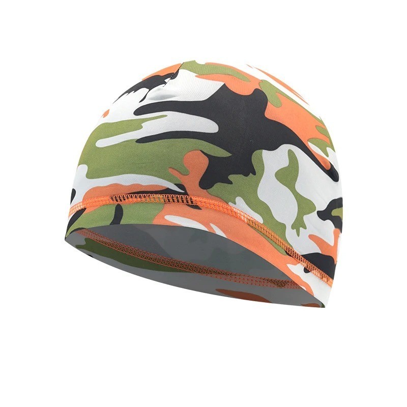 Sweat Wicking Cooling flag Dome Skull Cap Helmet Liner Sport Beanie durag Hat,