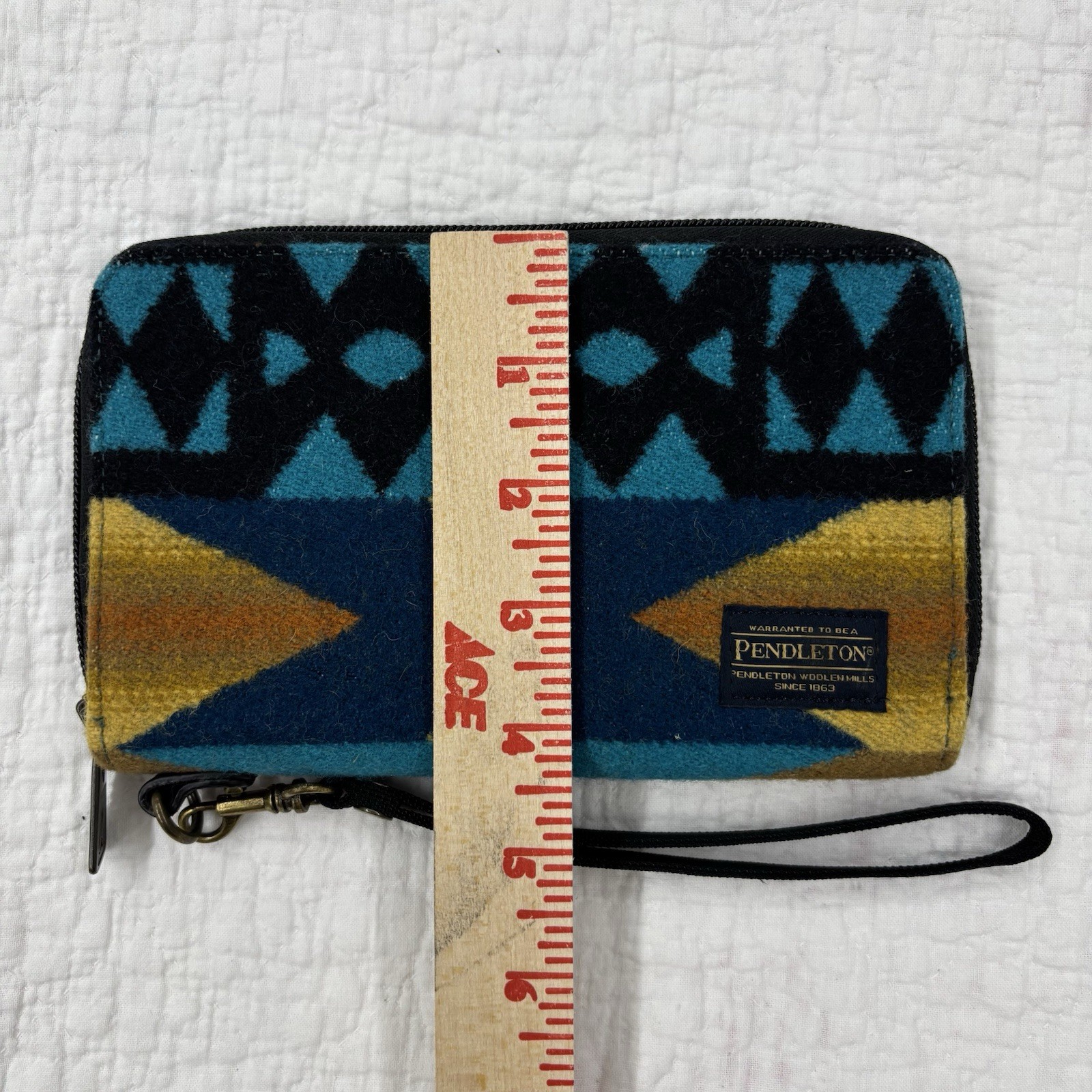 Pendleton Woolen Mills Smart Phone Wallet La Paz Turquoise