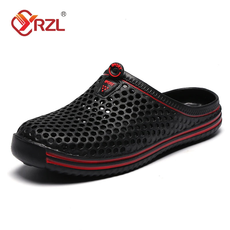 Summer Men Sandals Light EVA Casual Shoes Clogs Outdoor Beach Flat Slippers