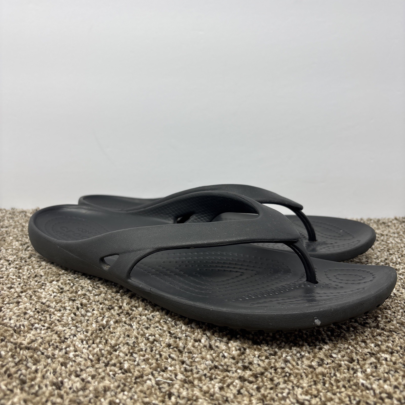 Crocs Kadee II Women’s Flip-Flops – Black, US 9