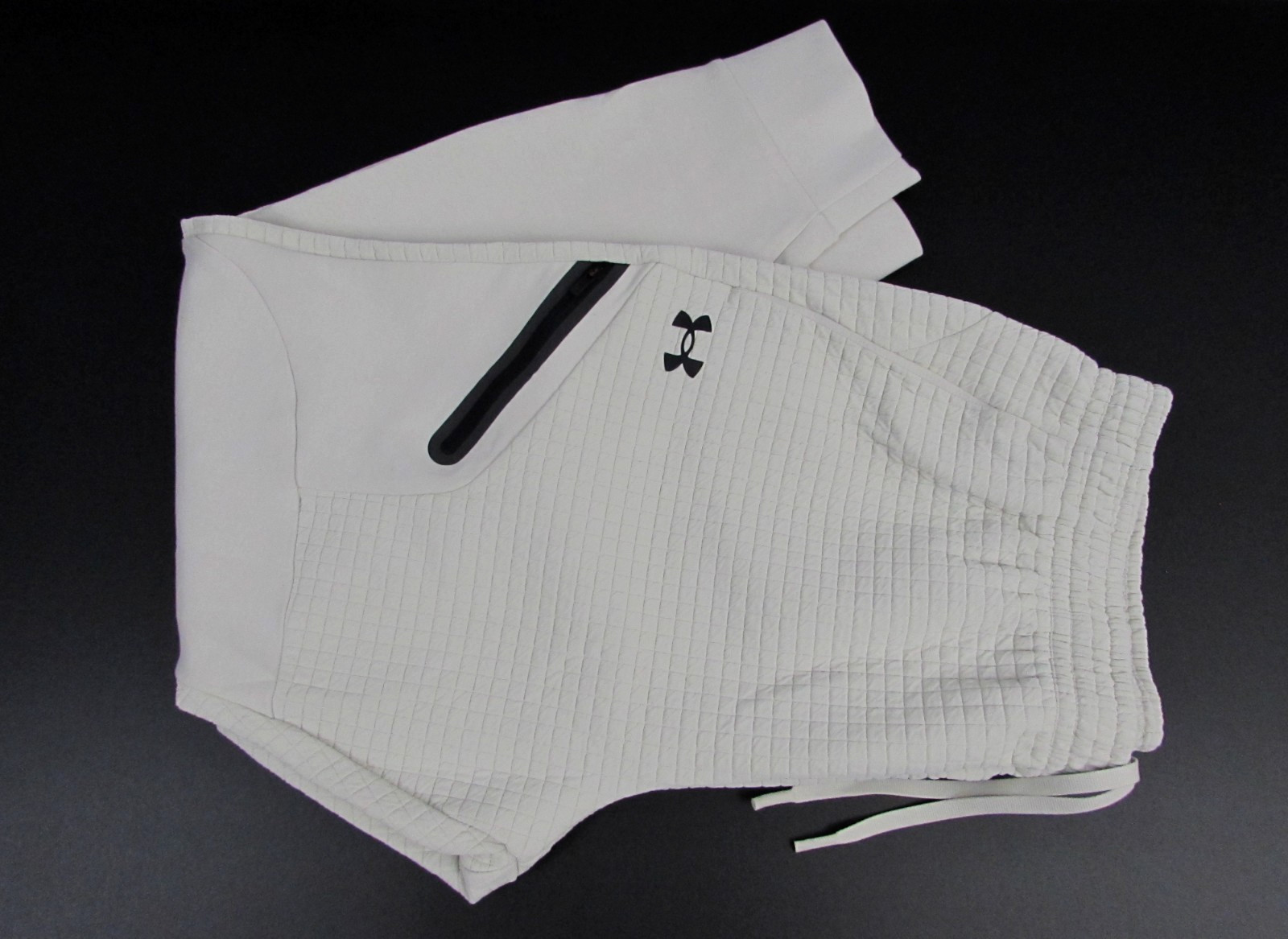 Under Armour Men’s Unstoppable Flc Grid Jogger Pants White Off 1386544 110 M