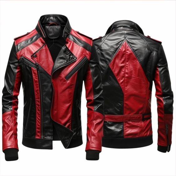 Elevate your style with this sporty yet elegant genuine sheepskin leather jacket