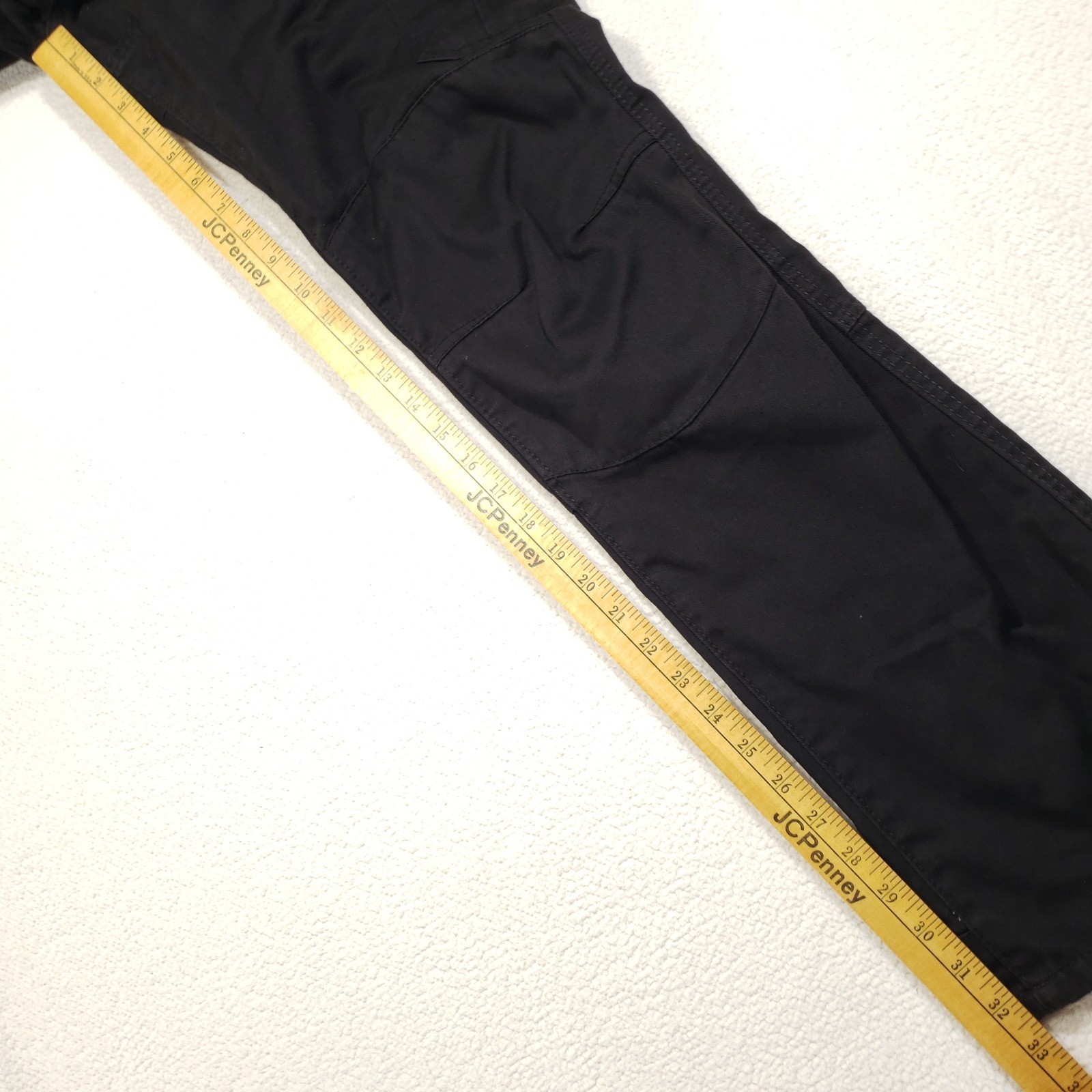 Bilt Iron Workers Cargo Pants Mens 30 Black Kevlar Reinforced Motorcycle Gear