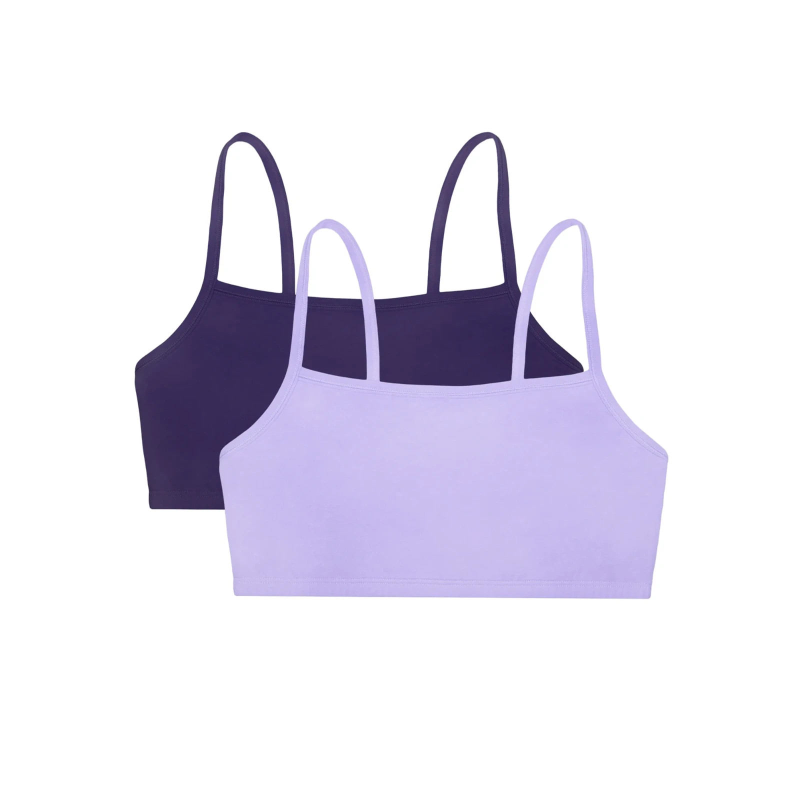 6 pc Fruit of the Loom Stretch Cami Strap Comfort Sport bra XS S M L XL 2X 3X 4X