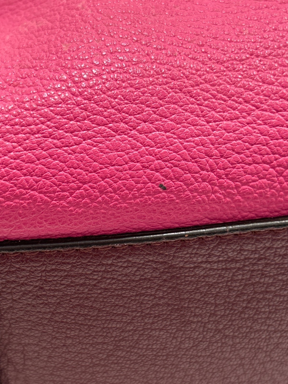 Loewe Amazona 28 Anagram Boston Handbag Leather bag Pink Silver Hardware 11.4in