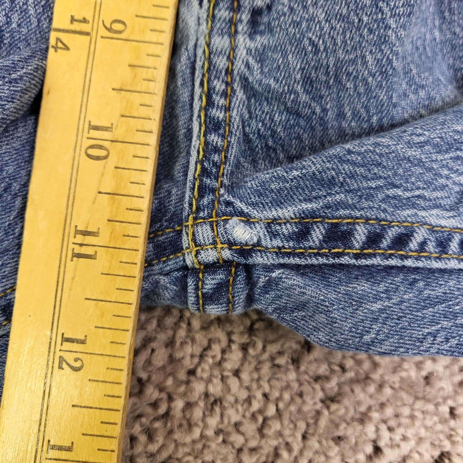 Levis 559 Relaxed Straight Jeans Mens 36×30 Blue Medium Wash Excellent Stretch