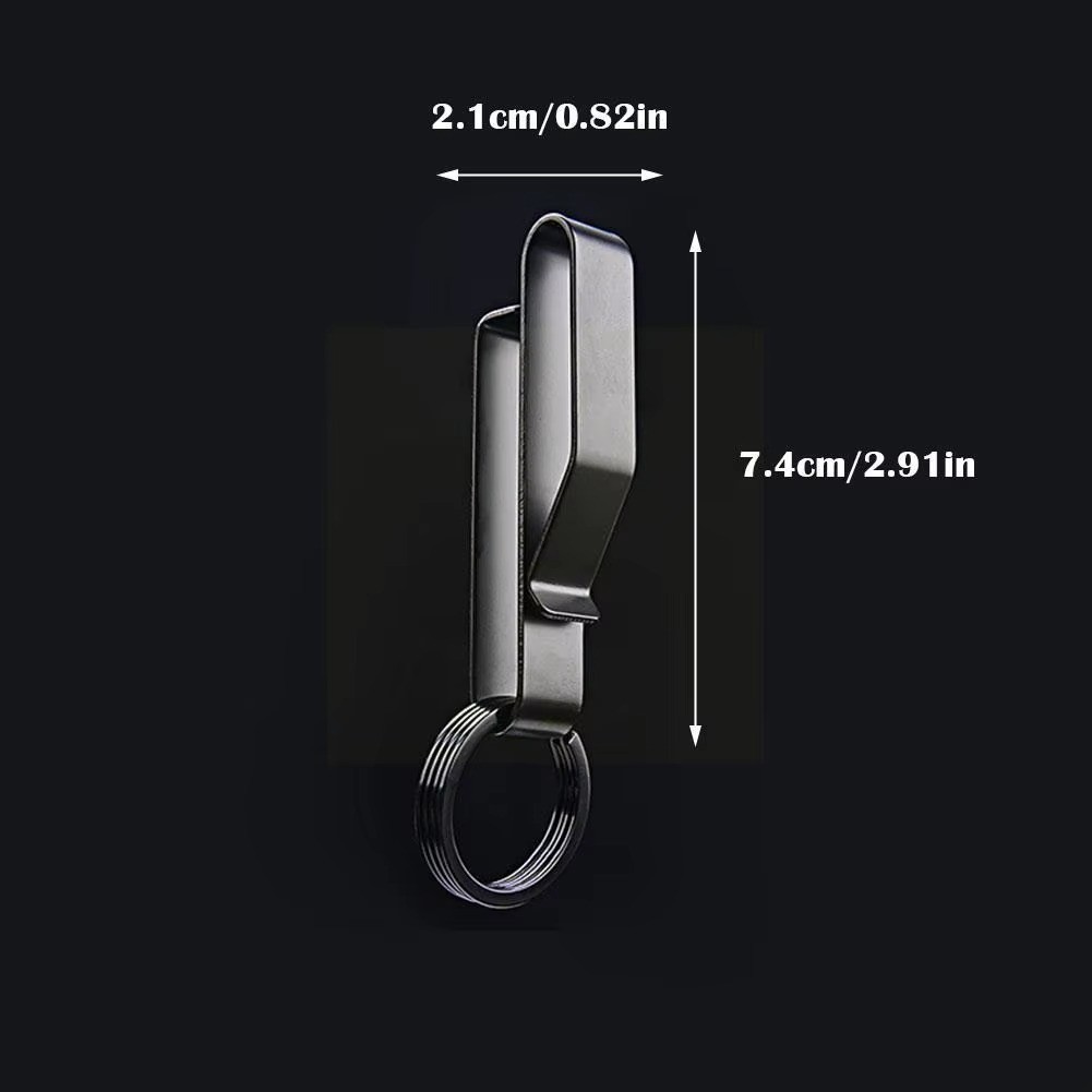 Duty Belt Key Holder, 1 Pack Improved Quick Release Key Holder with Key Ring US.