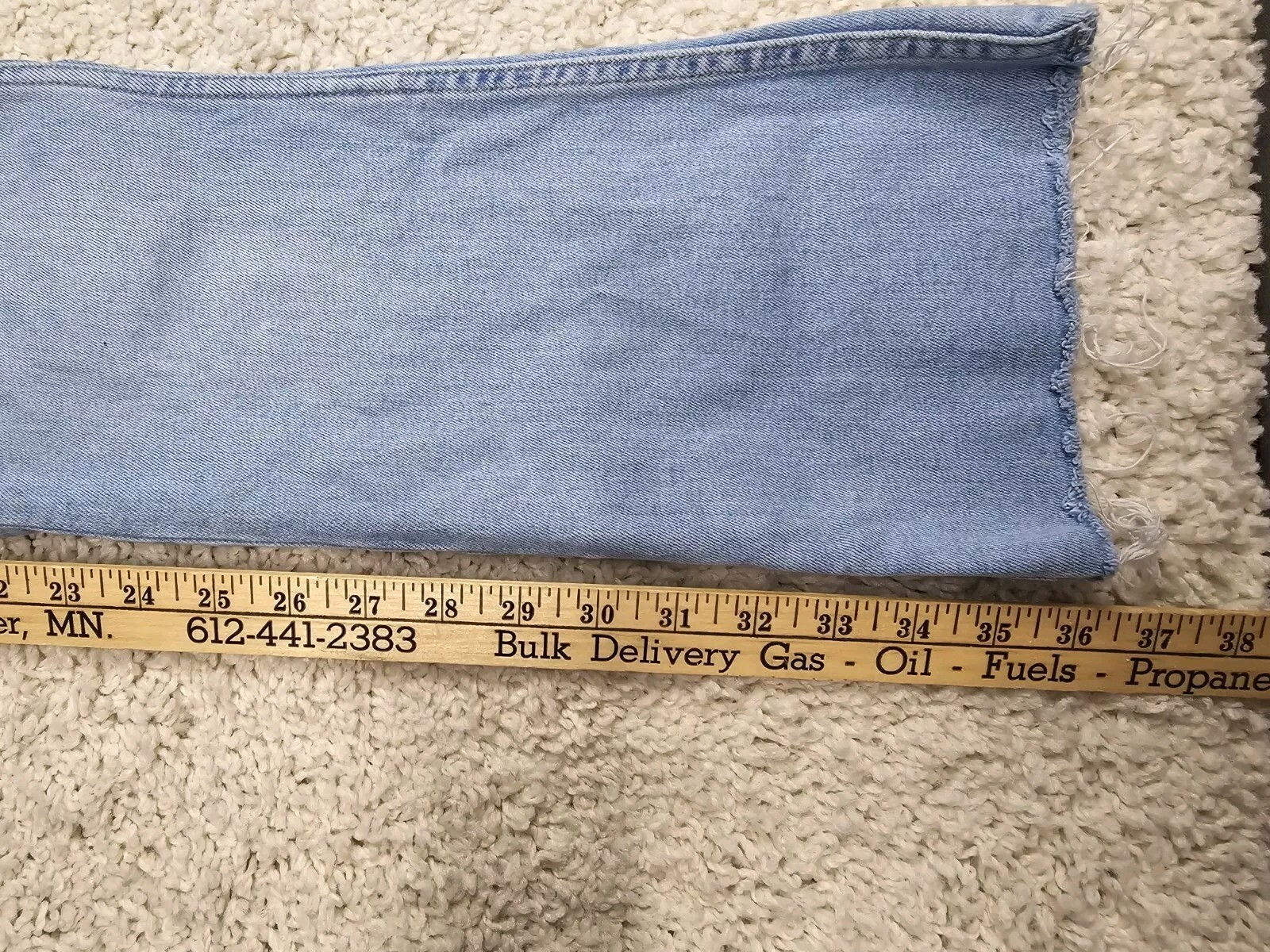 Zara Jeans Womens 4 (26×26) Relaxed Straight High Rise Medium Wash Raw Hem Denim
