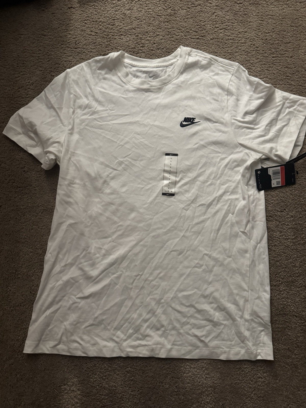 Nike Men’s Sportswear T Shirt White