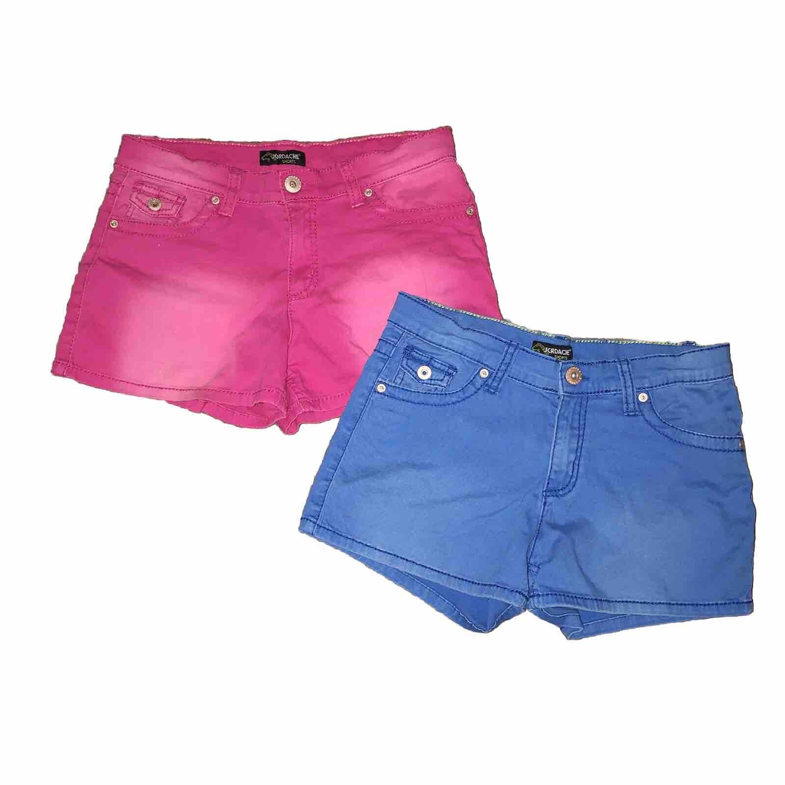 Jordache Girls Denim Shorts Size 16 Lot / Girls Denim Shorts Size 16 Bundle