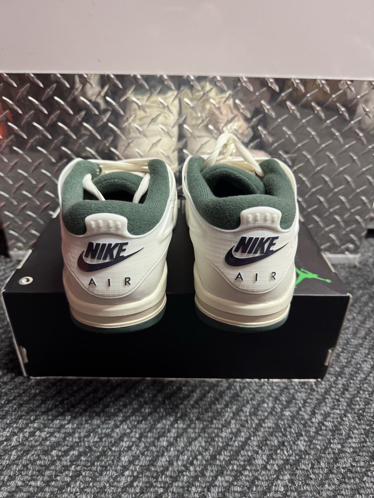 🔥 Nike Air Jordan 4 RM ‘Light Cream Midnight Green’ FQ7939 105 Men’s Size 13