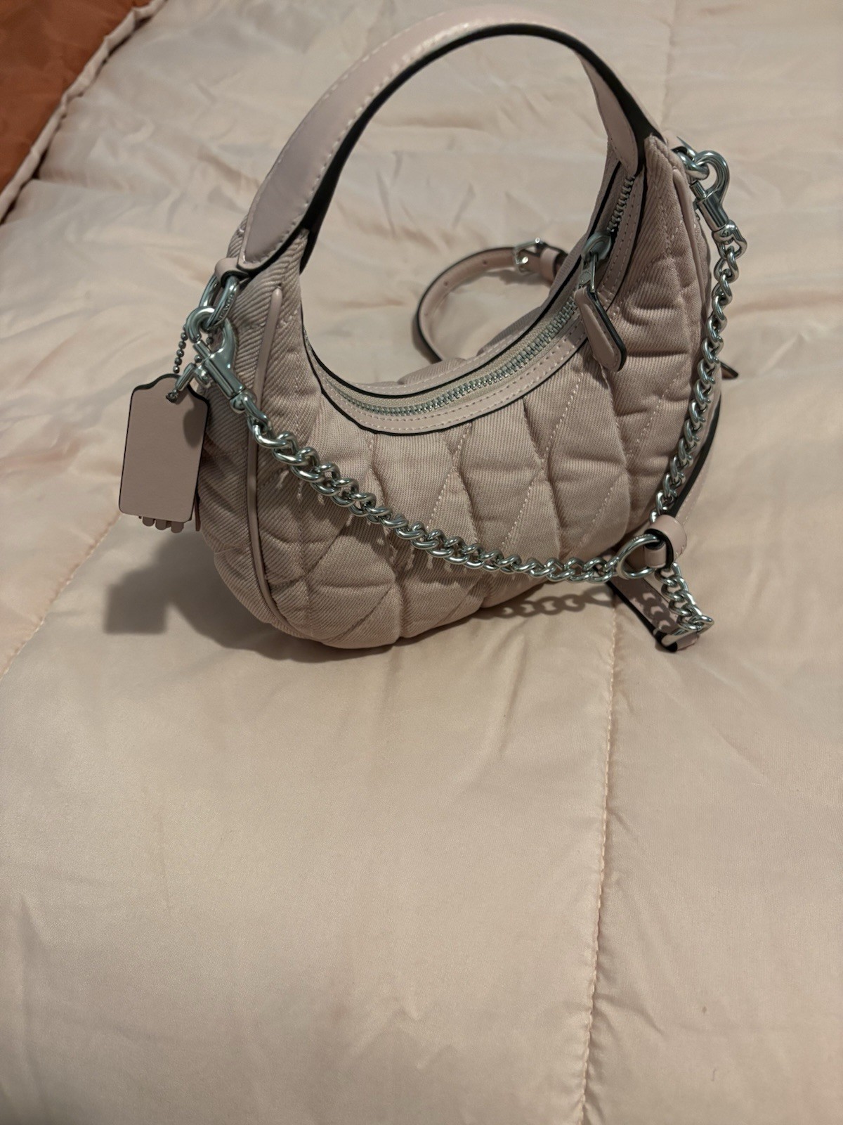 Coach Carmen Crossbody in Carnation/ Ballerina