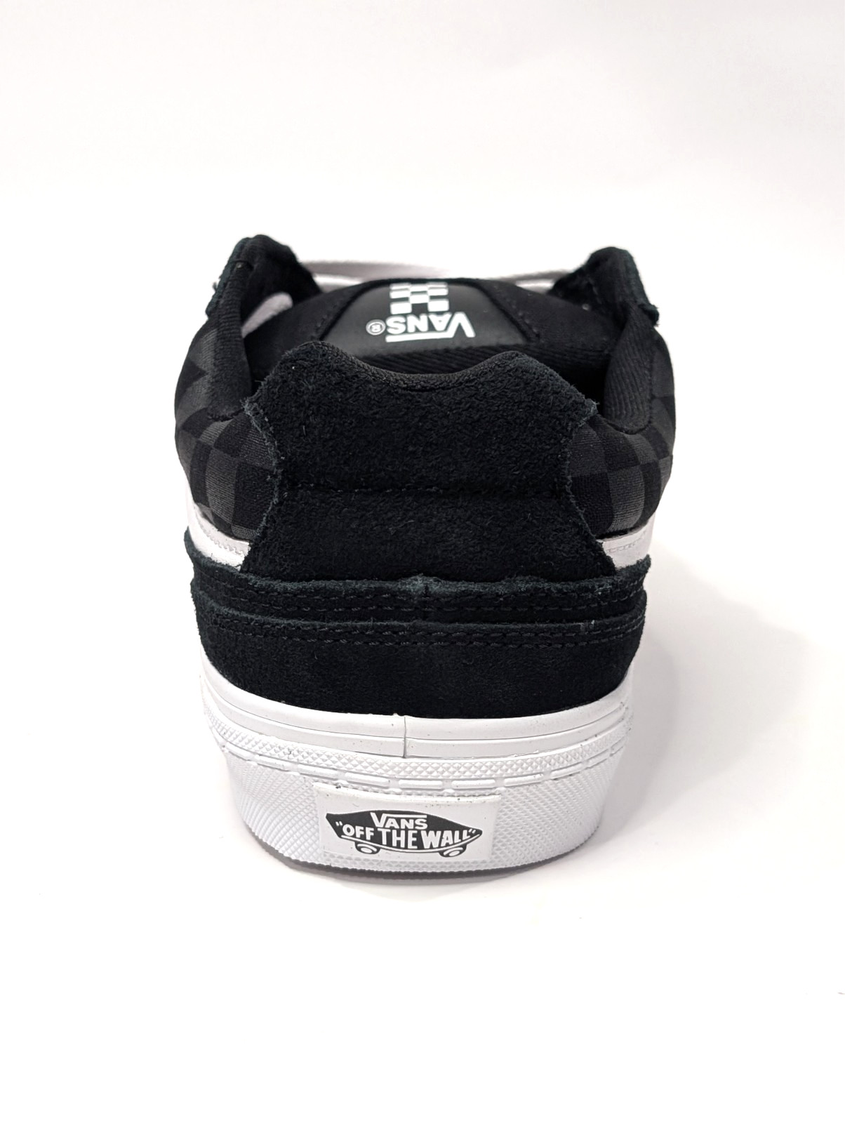 Vans Caldrone Tonal Check Black Suede/Canvas Men’s Sneakers – Assorted Sizes NWB