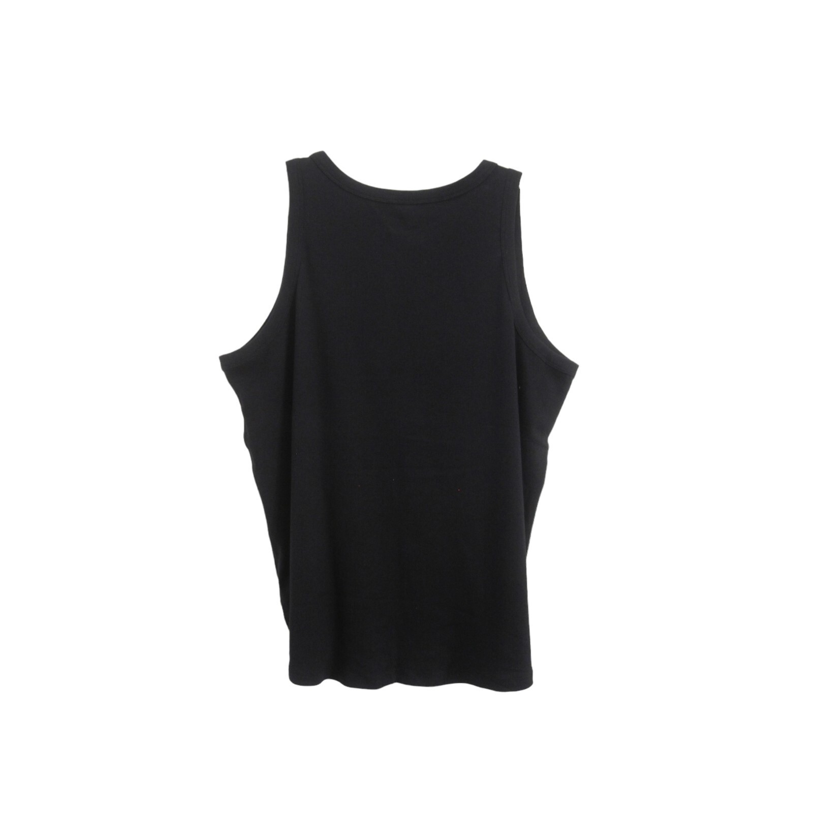 NWT TERRA & SKY Black Soot High Neck Ribbed Tank Top Sz 3X (24/26) z1