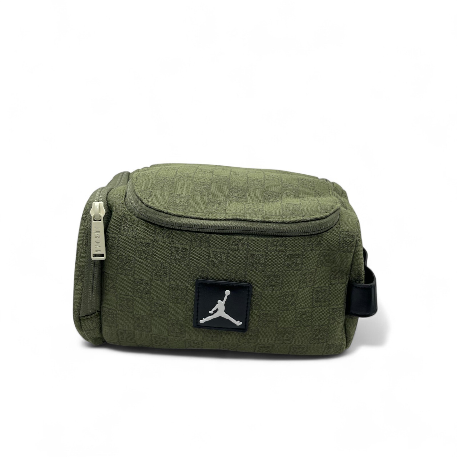 Air Jordan Monogram Logo Jacquard Dopp Kit 5.9L Luxury Travel Bag