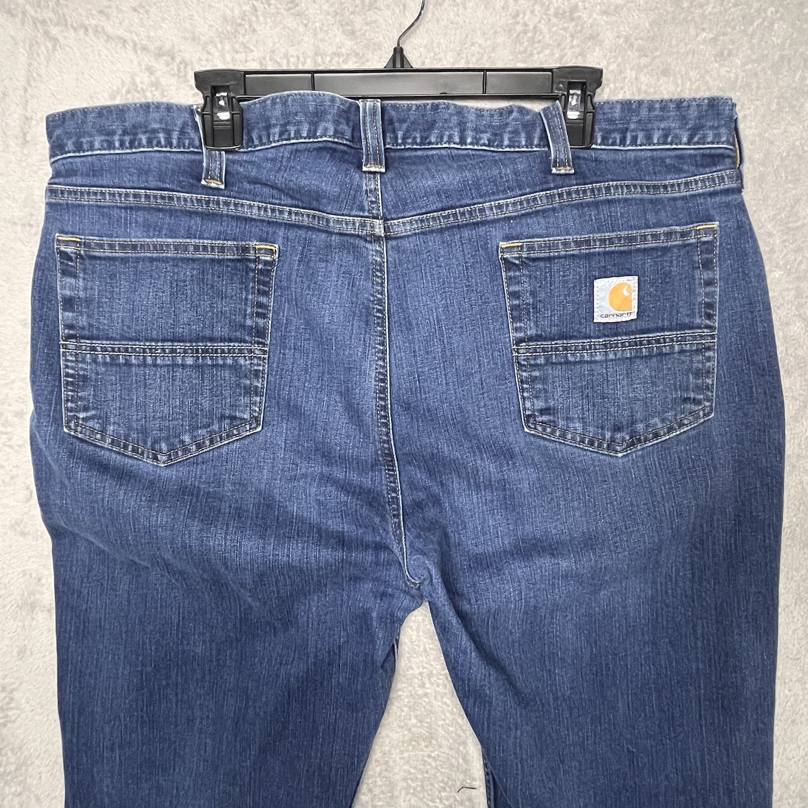 Carhartt Relaxed Fit Straight Denim Jeans Button 5-Pocket Medium Wash Men 40×30