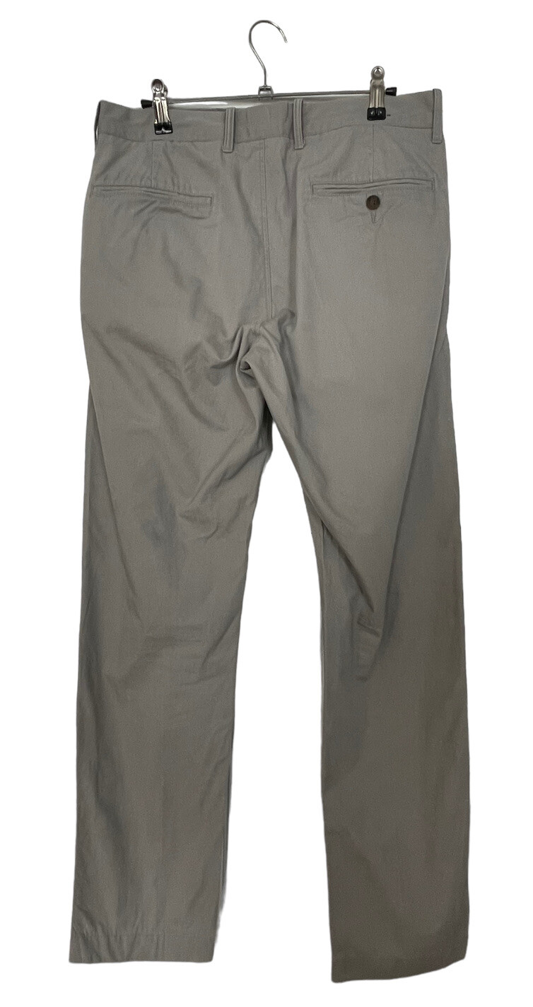 J. Crew The Sutton Chino Pants Men’s Size 31 Gray Khaki Flat Front 31×32 Slacks