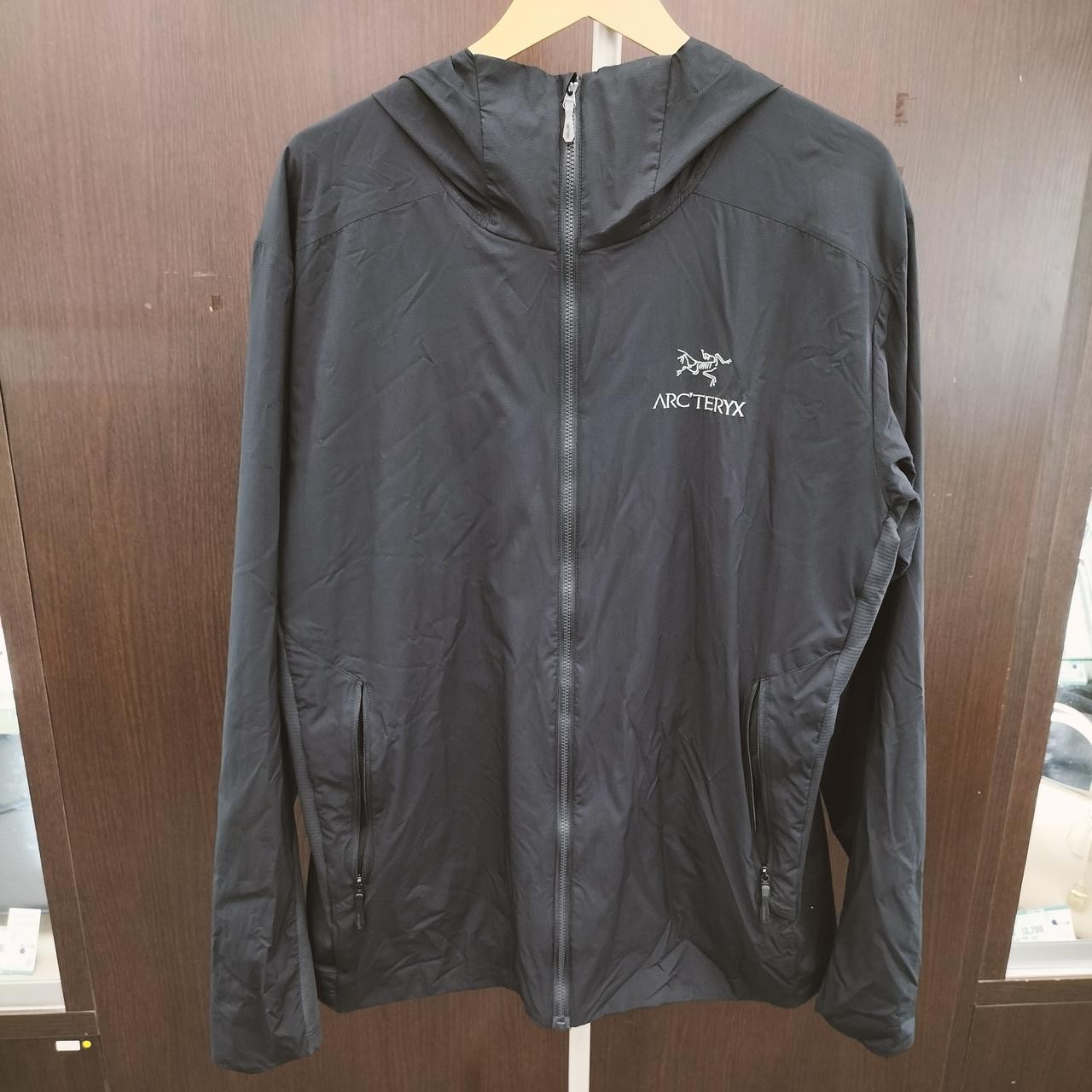Arcteryx Atom SL Hoody Mens Nylon Jacket Black L Used