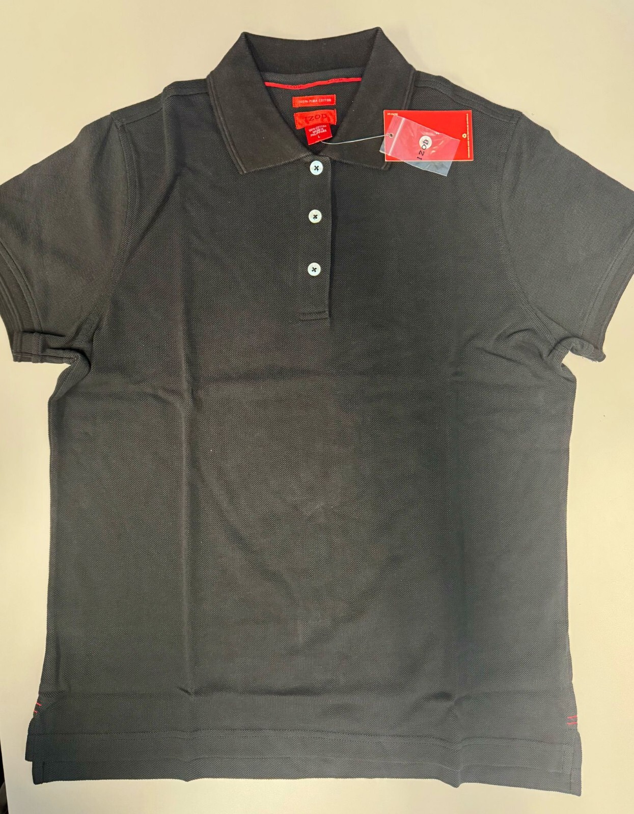 IZOD Women’s Polo Shirt, Black