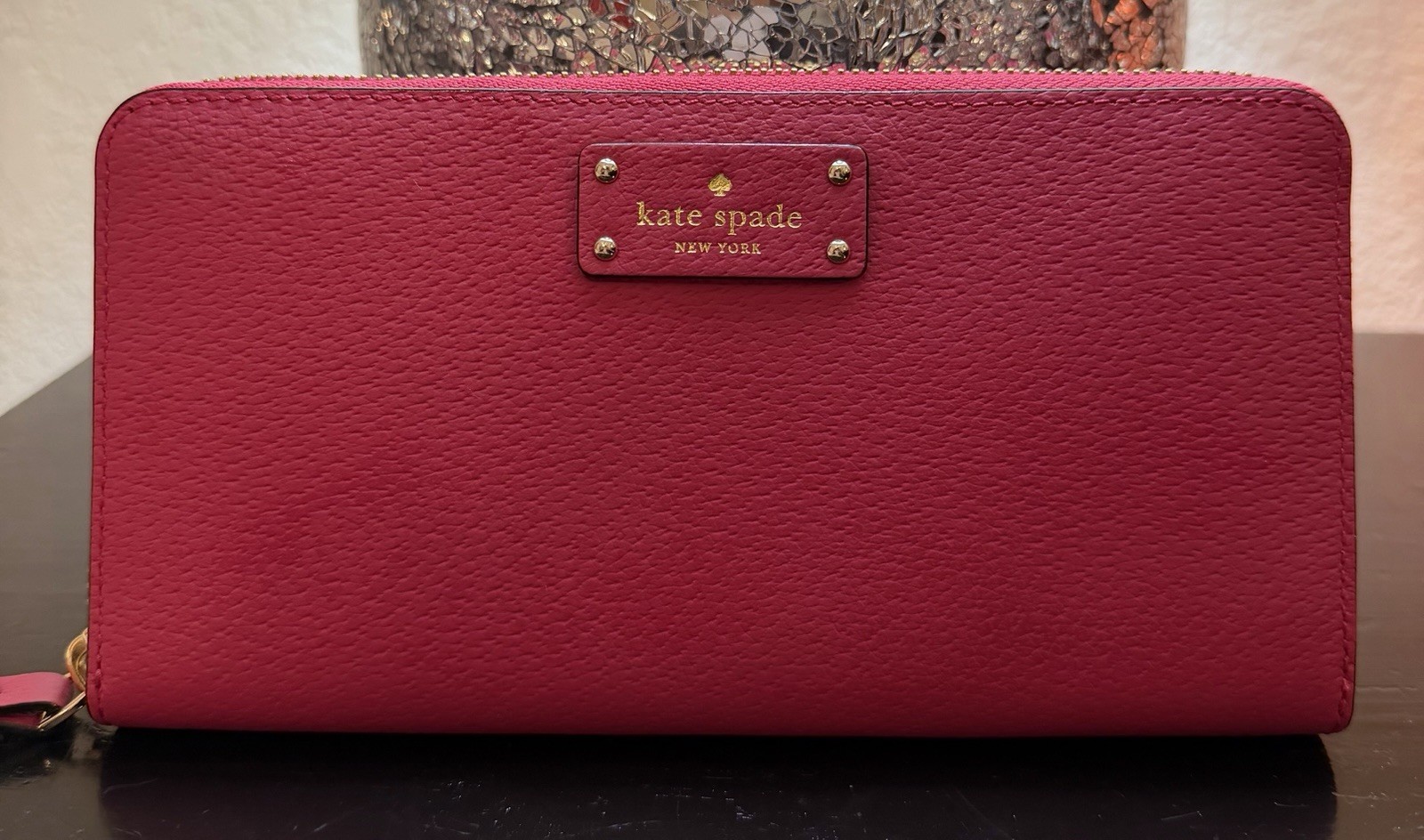 Kate Spade Neda Grove Street Leather Full Zip Around Wallet
