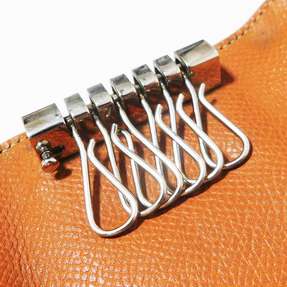HERMES Leather 6 Key Case 2007 model