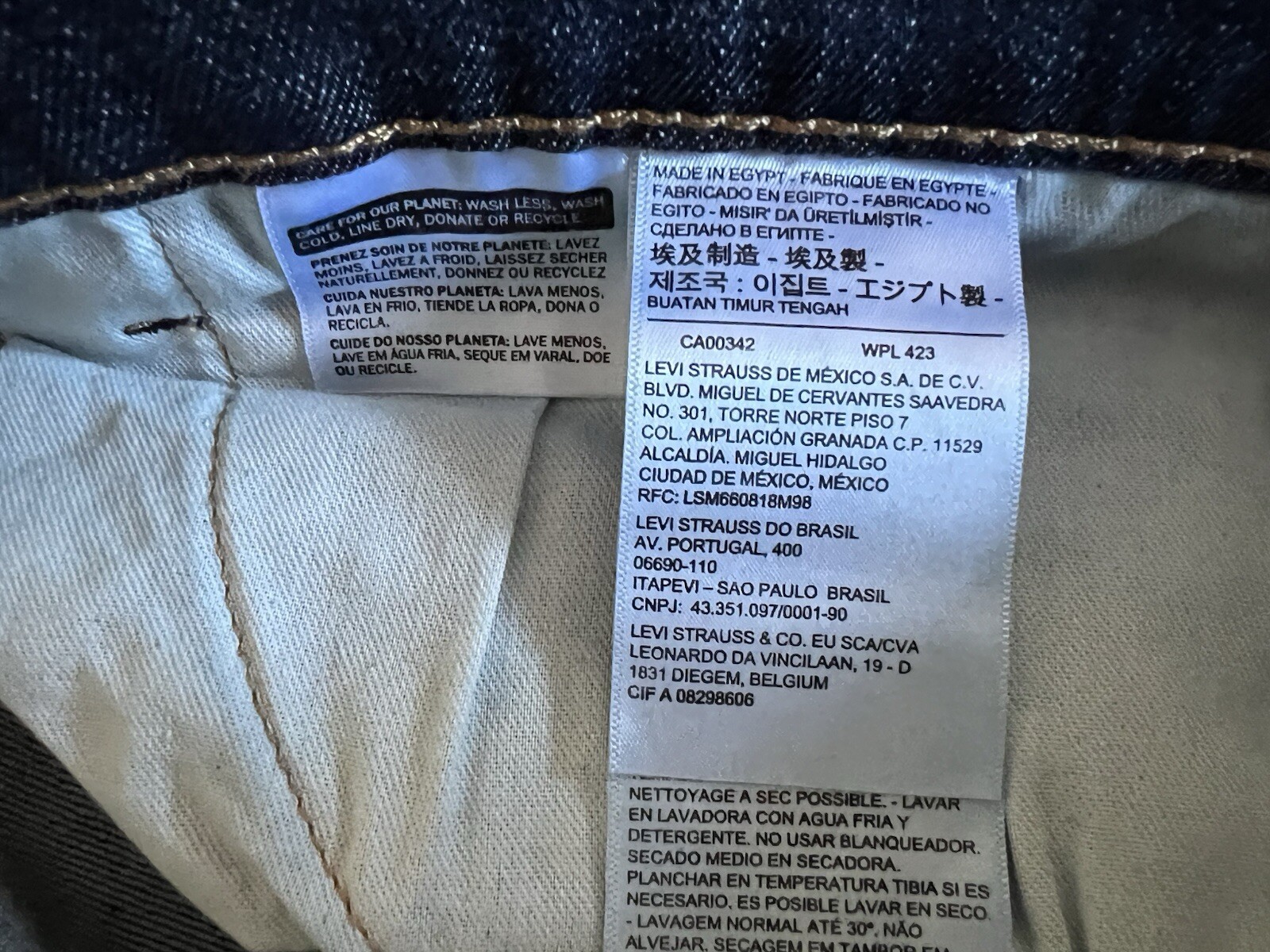 Levi’s 541 Cleaner 46×32 Blue Flex Pants Jeans