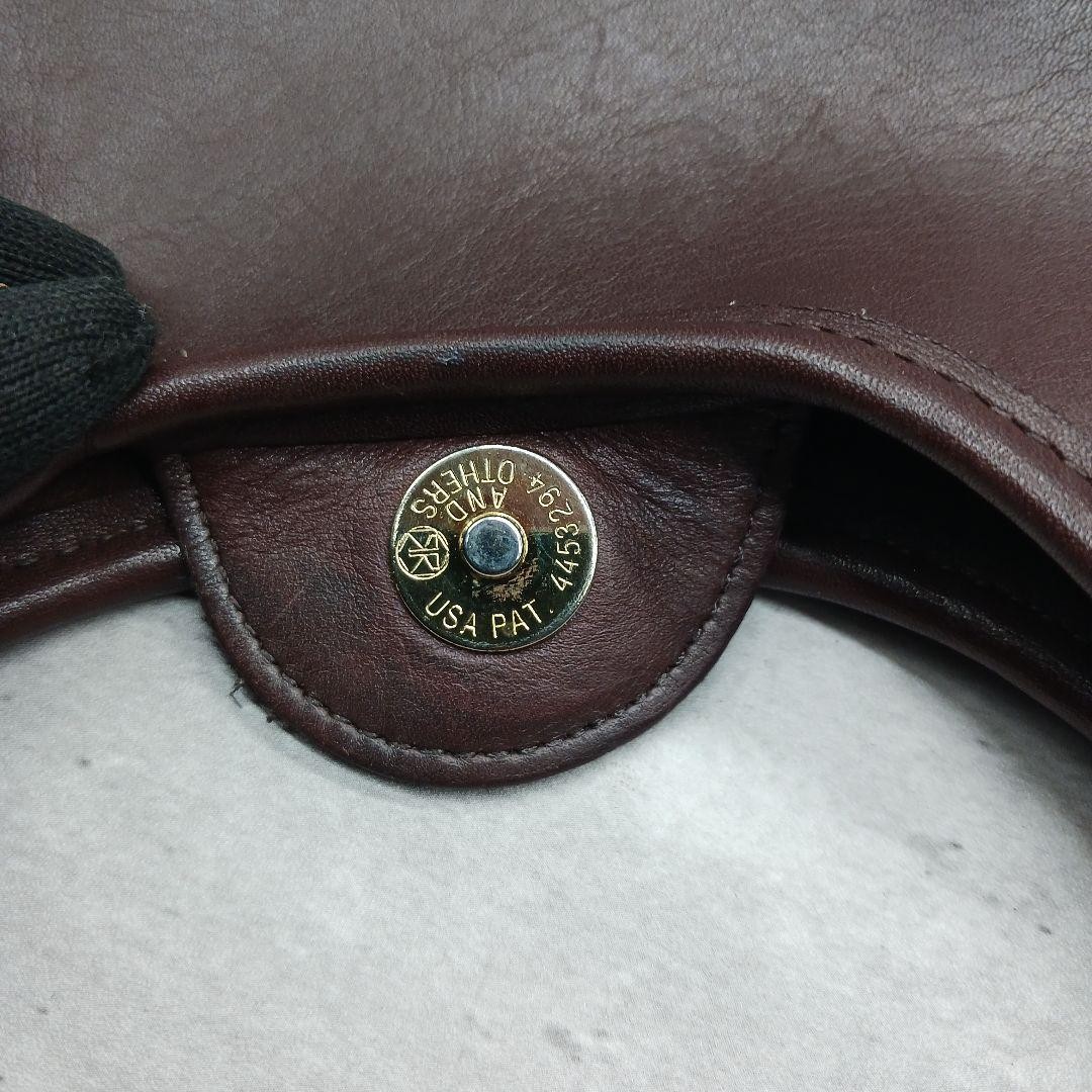 Old Coach Ergo Shoulder Bag 9027 Leather Brown