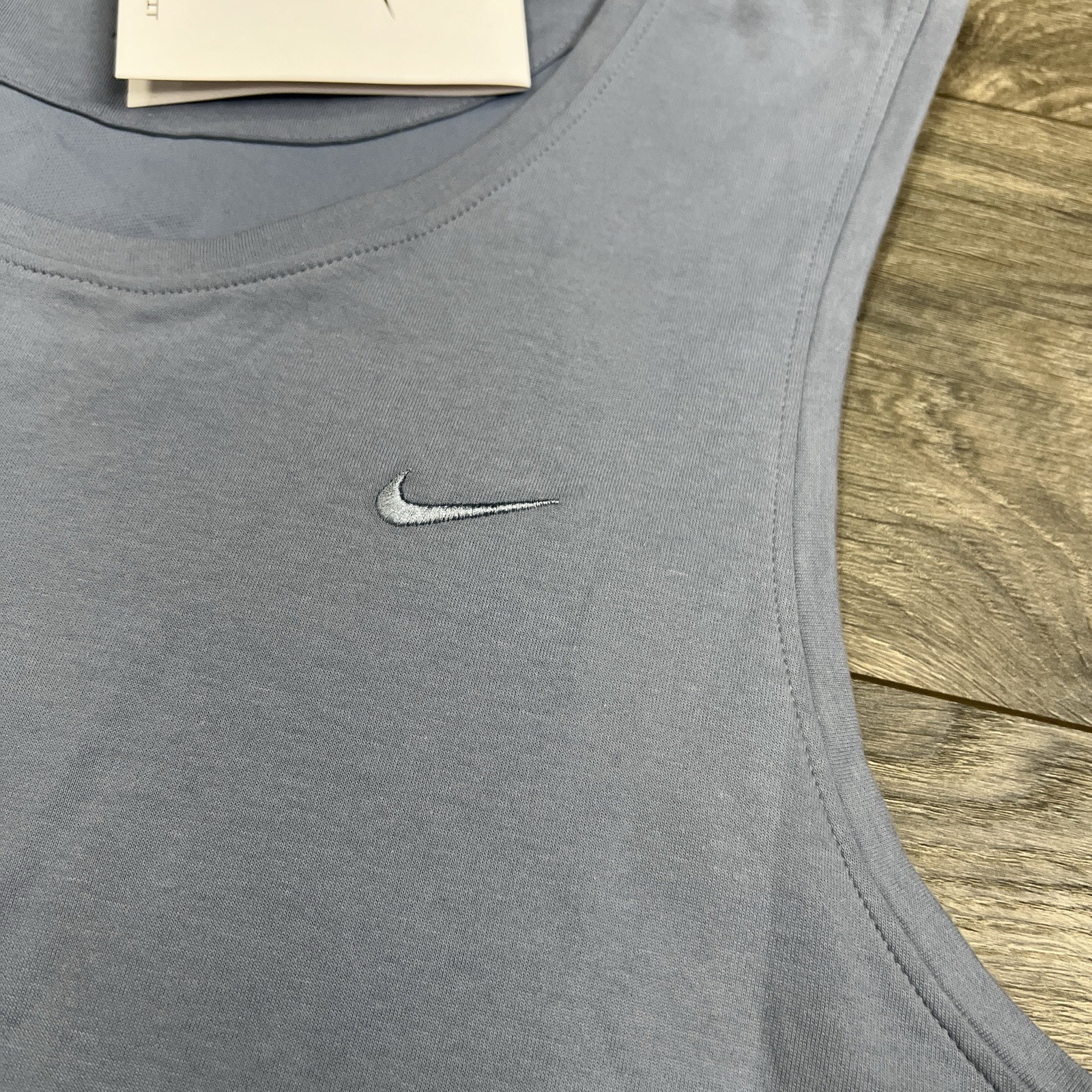Nike Tank Top Size Medium Mens Ashen Slate Dri Fit Primary Versatile Fitness