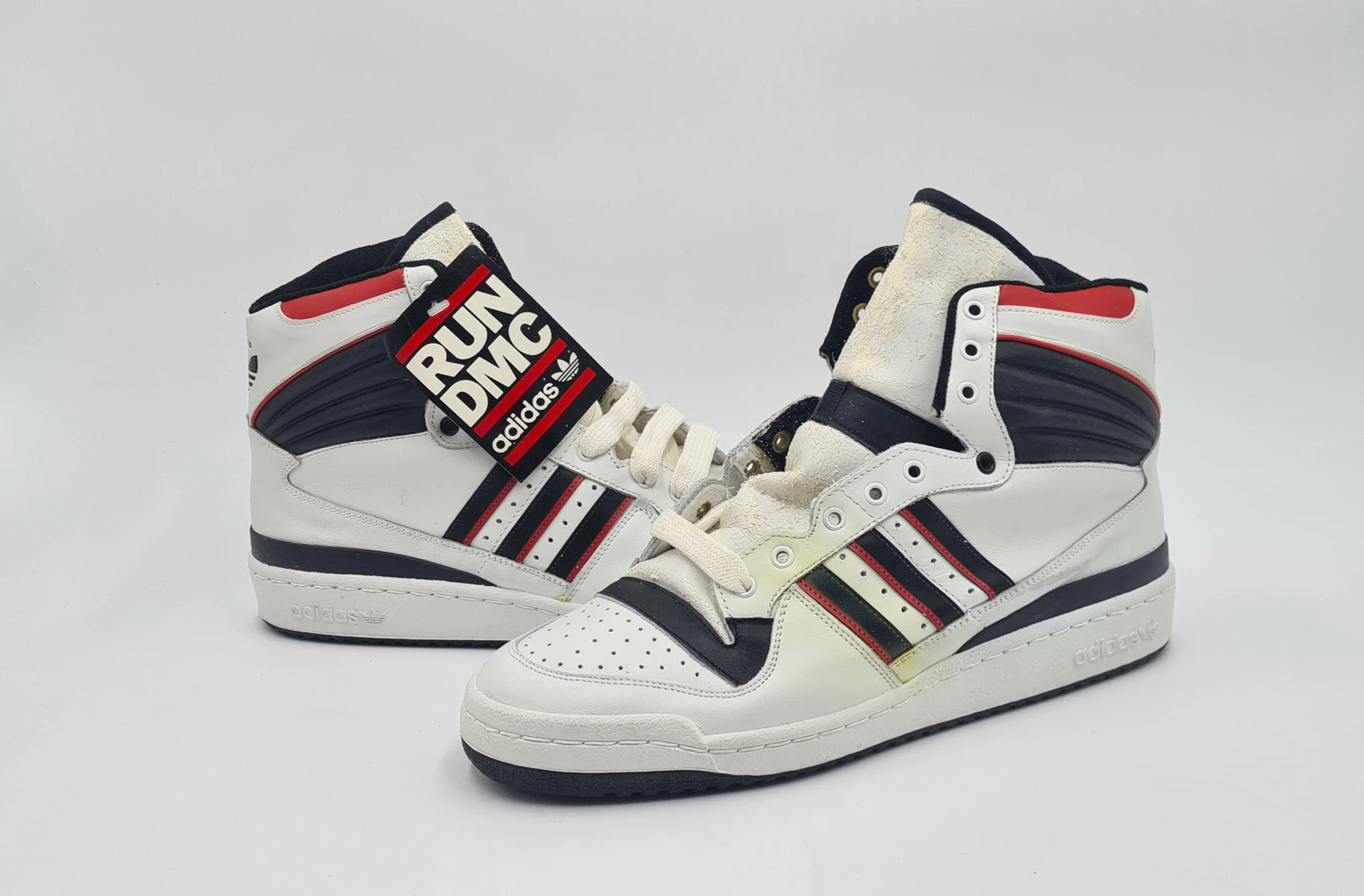 *NEW* Vintage 1980s Adidas Eldorado Hi RUN DMC UK 11.5 / EUR 46 2/3