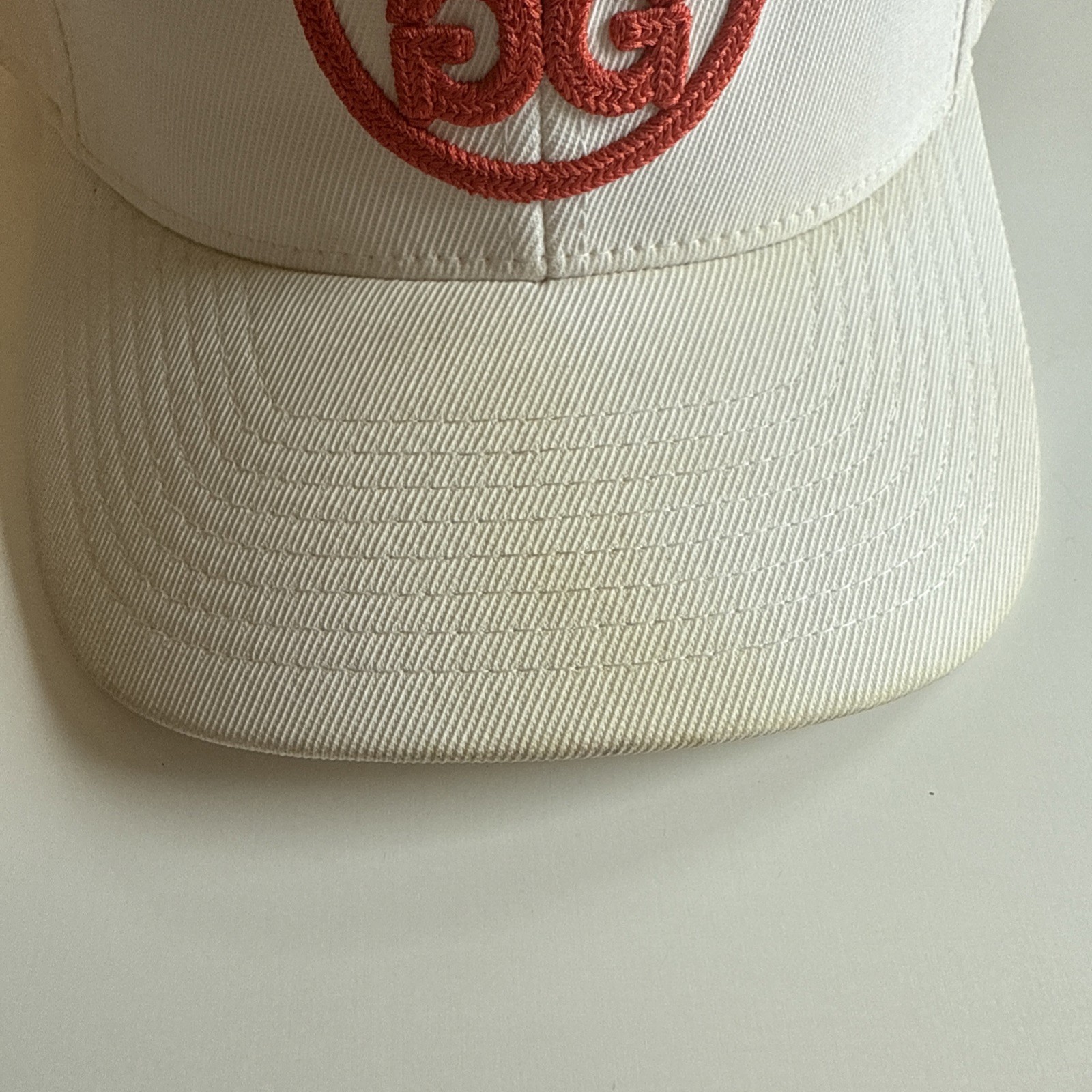 G/FORE GFORE Circle G’s 110 Flex Fit Tech Snapback Hat Golf White Orange