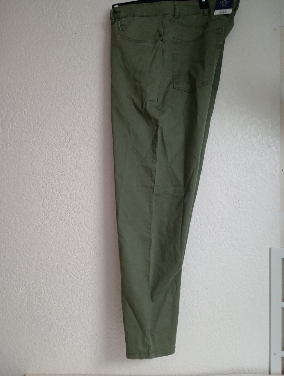 George Straight Leg Stretch Men’s Pants Size 40×30 Color Artichoke Green