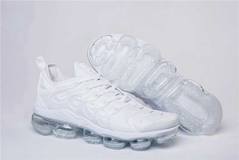 DS Nike Air Vapormax Plus TN Men’s White Air Cushion Shoes Free Shipping