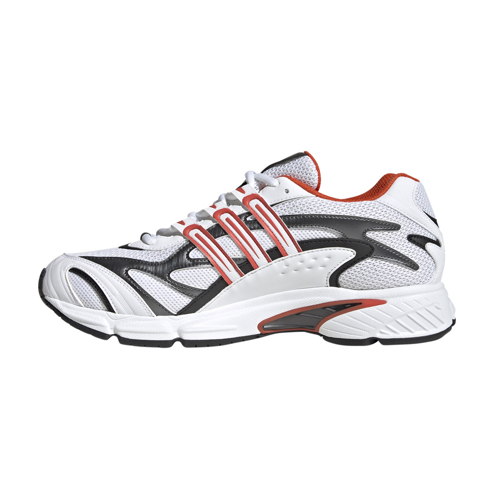 adidas Temper Run 2 Lace Up Mens White Sneakers Casual Shoes JH5492