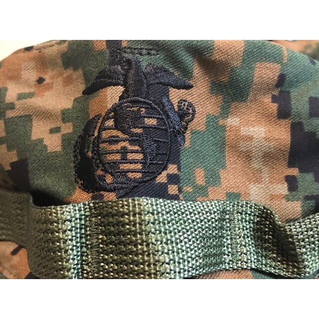 USMC MARPAT Boonie Cover – Marine Corps Woodland Boonie Hat 3″ Brim -Made in USA
