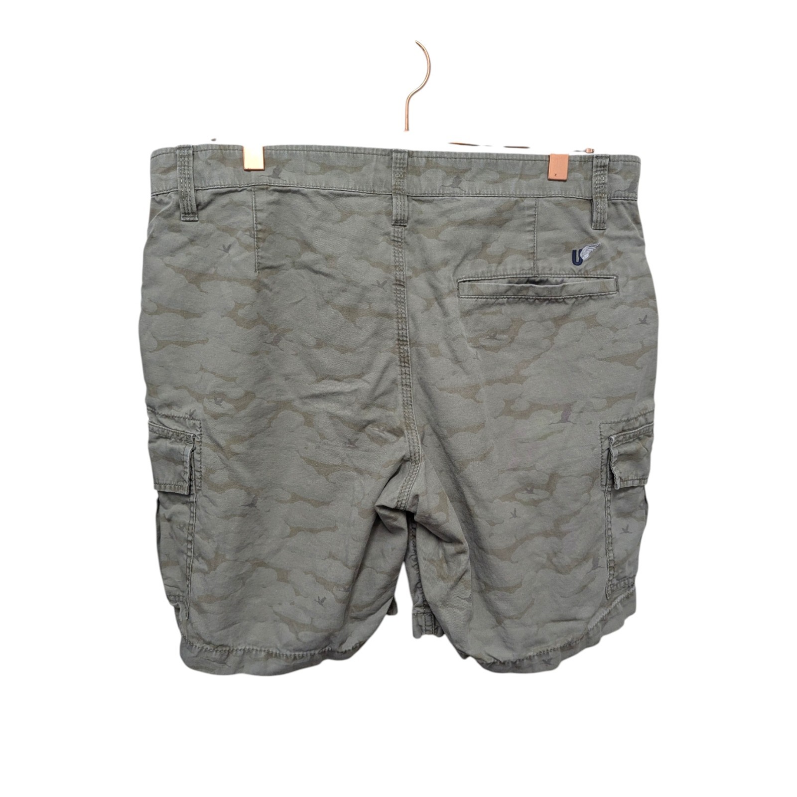 MICHAEL BASTIAN x UNIQLO Cloud Camouflage Cargo Shorts Men’s Medium Green Camo M
