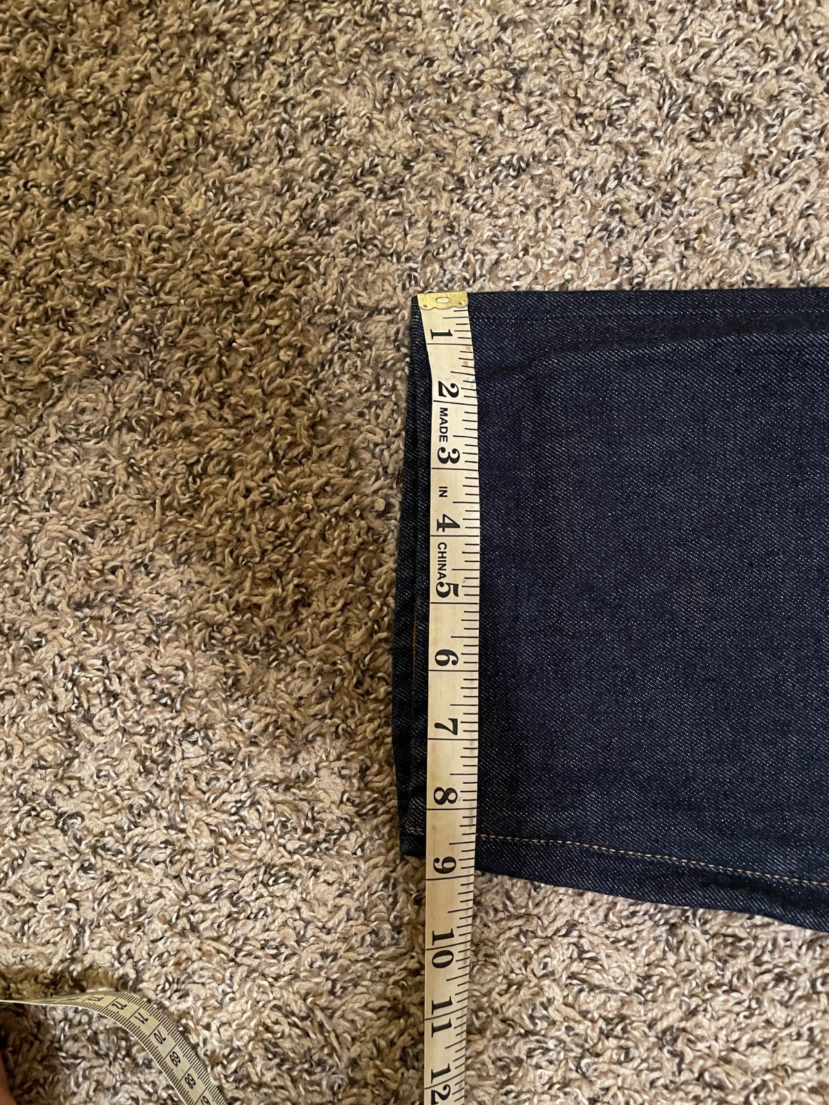 Supreme Rigid Baggy Selvedge Jean Blue Sz 30 Made in Japan