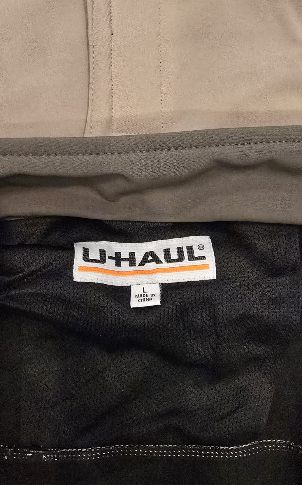 U-Haul Reflective Softshell Utility Jacket Size Large | Gorpcore Streetwear-NEW