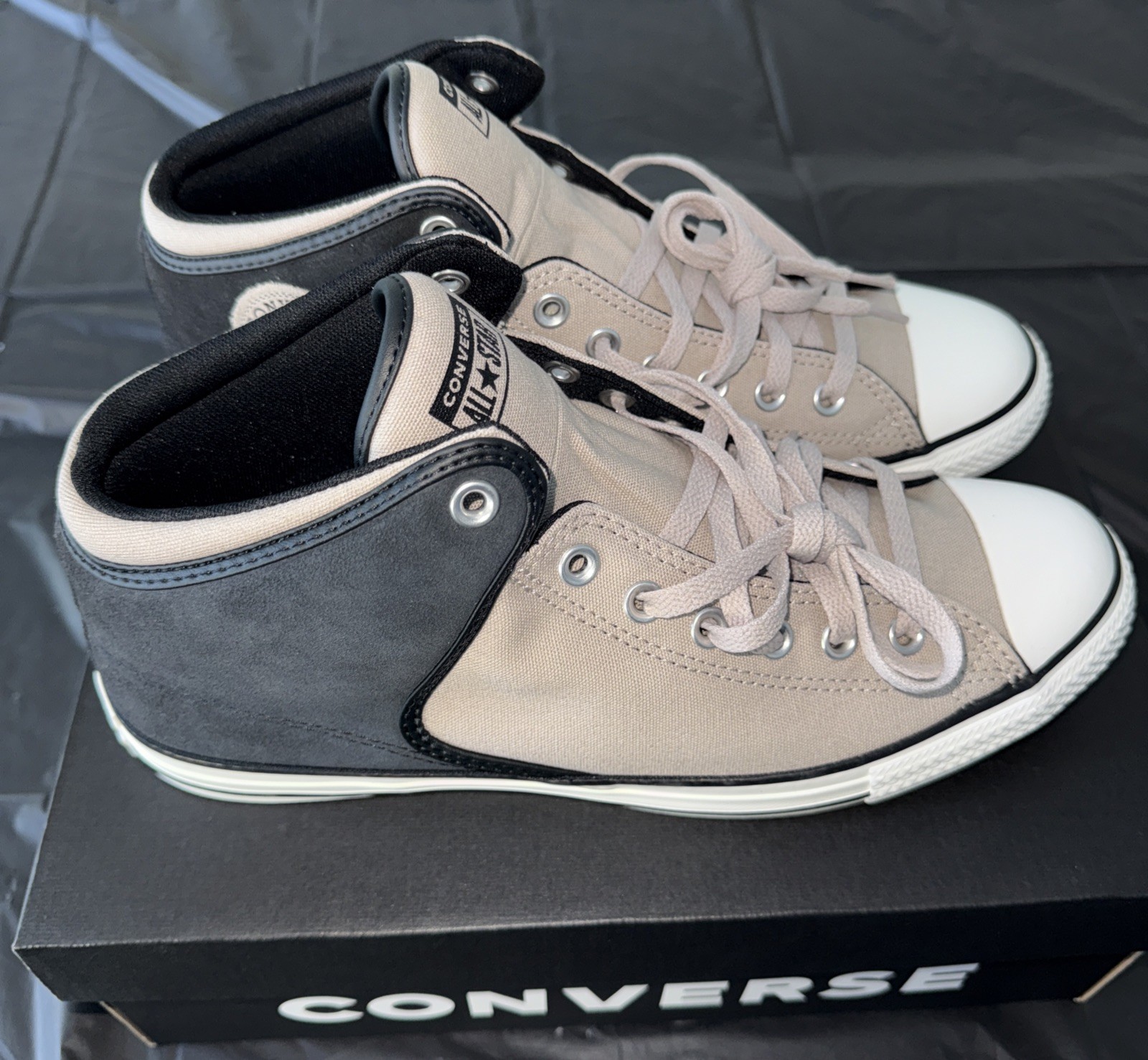 Converse Chuck Taylor All Star High Street Mid Shoe Tan/Black/White Unisex