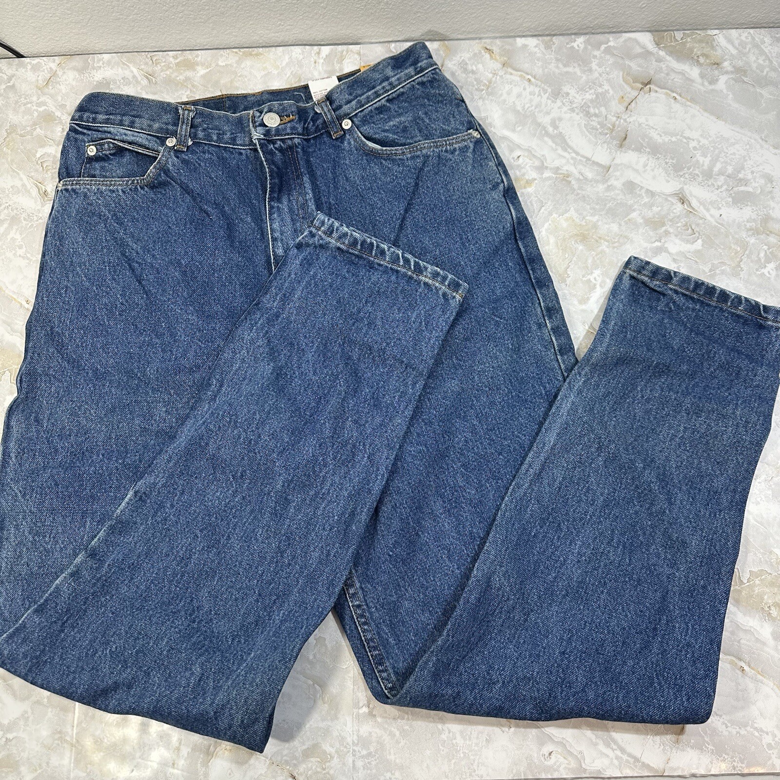 Vtg Jordache Basics Women’s Blue Jeans Size 16 Denim Pants High Waisted NWT