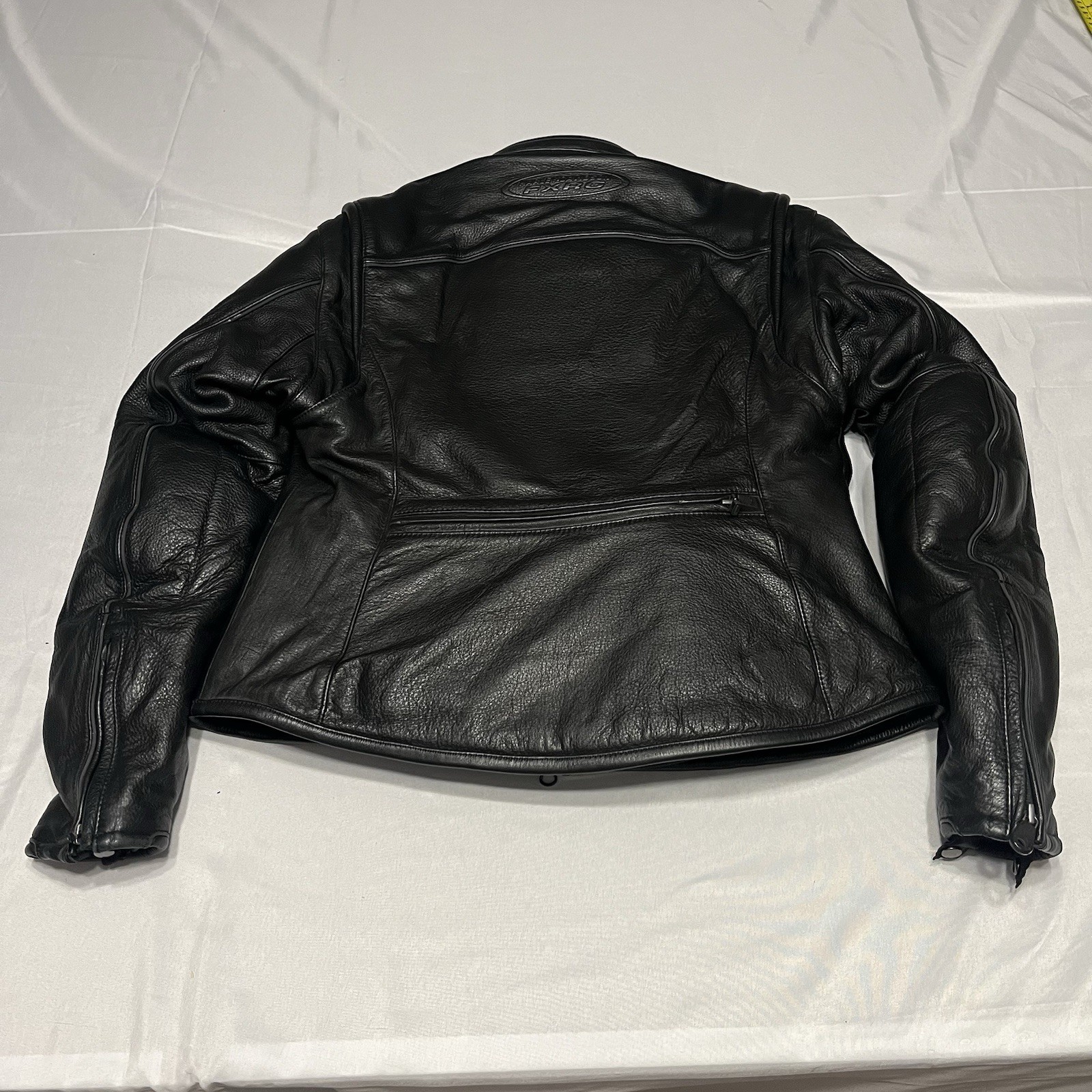 Harley Davidson FXRG Series Black Leather Motorcycle Jacket & Liner Women’s M